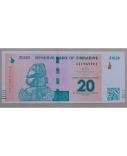 Зимбабве 20 зиг 2024 UNC. арт. 5545